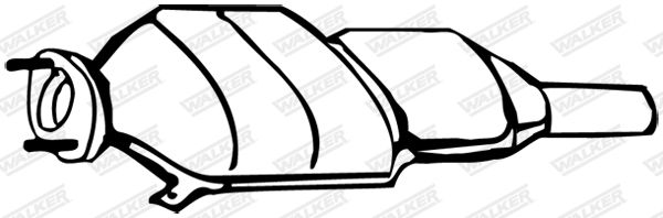 WALKER 19142 Catalytic Converter
