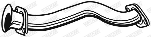 WALKER 19593 Exhaust Pipe