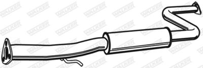 Centre Muffler WALKER 21262