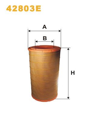 WIX FILTERS 42803E Air Filter
