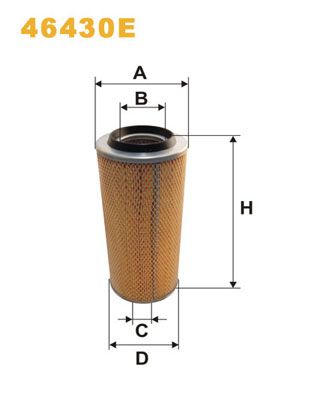 WIX FILTERS 46430E Air Filter