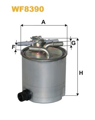 WIX FILTERS WF8390 Fuel Filter